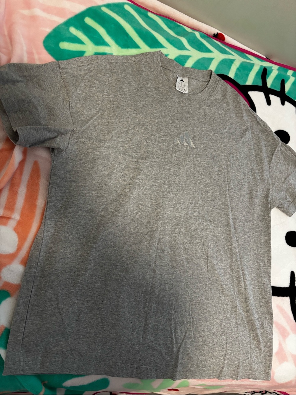 Adidas Classic Men’s Grey T-Shirt Large
